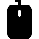sac rond forme outil rectangulaire noir 