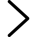 Right arrow angle icon