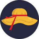 sombrero para el sol icon