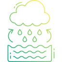 el ciclo del agua icon