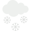 caída de nieve icon