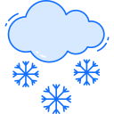 caída de nieve icon