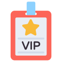 tarjeta vip icon