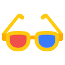 gafas 3d icon