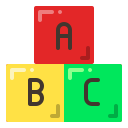 bloque abc icon