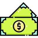 dinero en efectivo icon