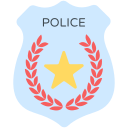 placa de policía icon