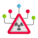 energía nuclear icon