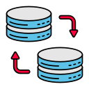 transferencia de datos icon