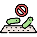 tejido antibacteriano icon