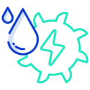 energía del agua icon