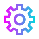 Ícono de engranaje de configuración