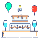 pastel de cumpleaños icon