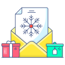 tarjeta de navidad icon