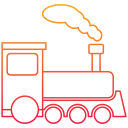 locomotora de vapor icon