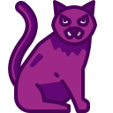 gato negro icon