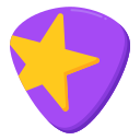 púa de guitarra icon