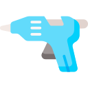 pistola de pegamento icon