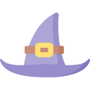 sombrero de bruja icon