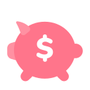 Piggy bank icon