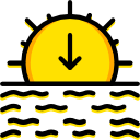 puesta de sol icon