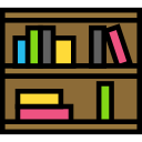 estante para libros icon