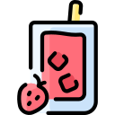 jugo de fresa icon