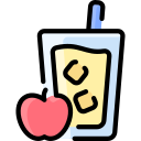 jugo de manzana icon