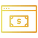 dinero digital icon