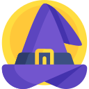 sombrero de bruja icon