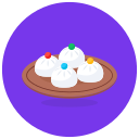 bolas de masa hervida icon