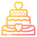 pastel de bodas icon