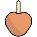 manzana caramelizada icon