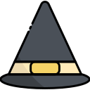 sombrero de bruja icon