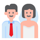 pareja de boda 