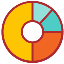 gráfico circular icon