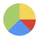 gráfico circular icon