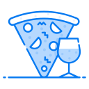 porción de pizza icon