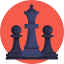 peça de xadrez com seta para cima, ícone de peão de xadrez 6743281 Vetor no  Vecteezy