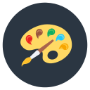 paleta de color icon