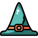 sombrero de bruja icon