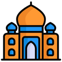 taj mahal icon