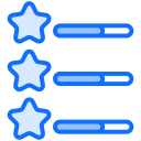 estrellas de calificación icon