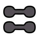 dumbell icon