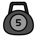 kettlebell icon