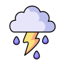 lluvia pesada icon