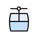 Cable car icon