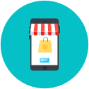 las compras en línea icon