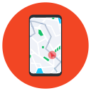 navegador gps icon