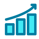 gráfico de crecimiento icon